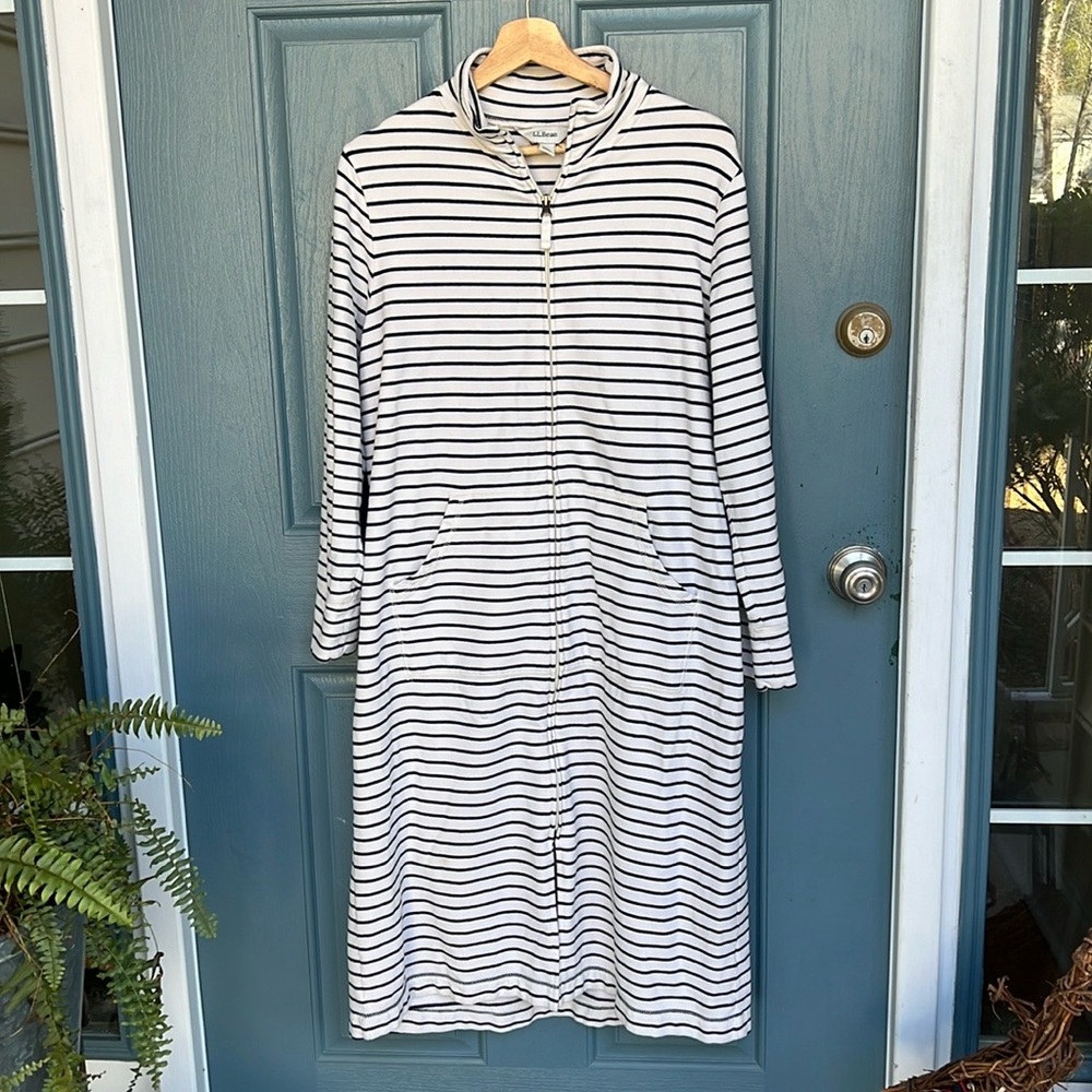 L.L. Bean Full Zip Robe, Cover-Up, Lounge Dress